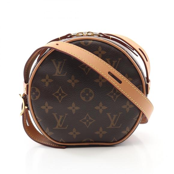 Louis Vuitton Boite Chapeau Souple Shoulder Bag Leather Monogram Brown - Picture 1 of 7